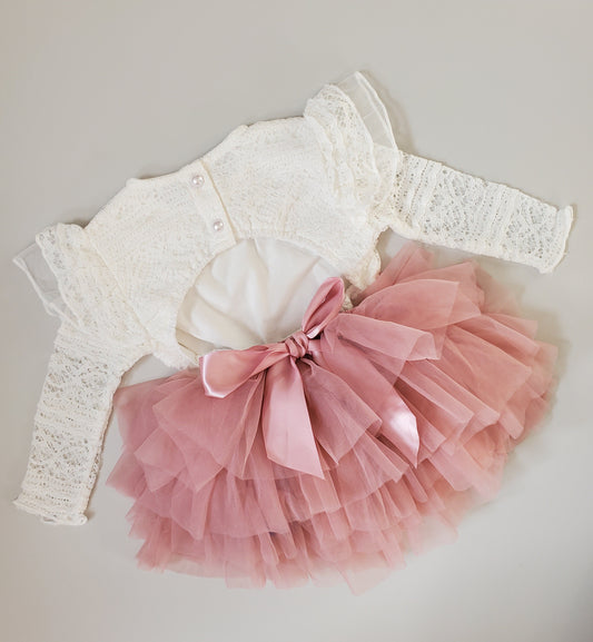 Pearl Romper ( from size 0-3 m)