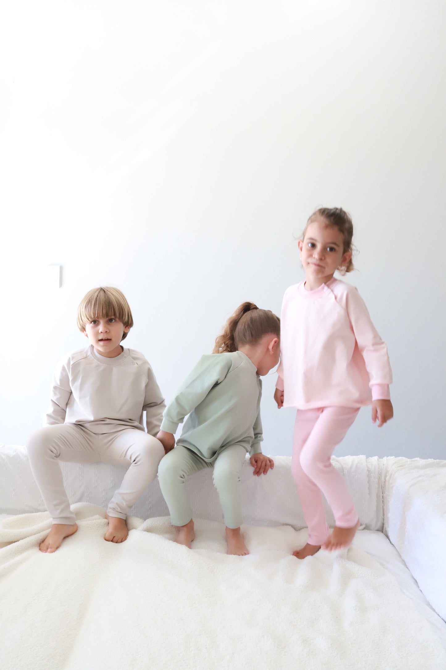 Cotton set ( oversized jumper + Ribbed leggings) pre order 2-3 weeks delivery time