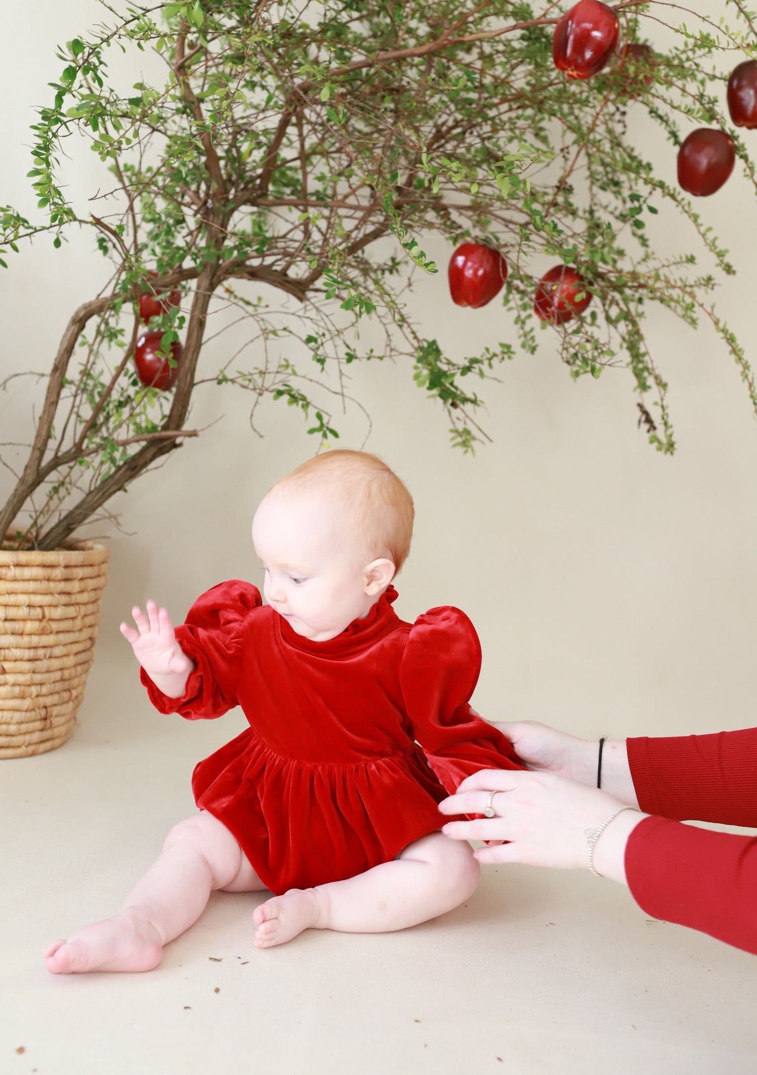 fitted lace wedding dress Crochet Red Christmas Crochet Baby Outfit , Crochet Newborn Outfit, Ph –  Cutie Outfits by Belle