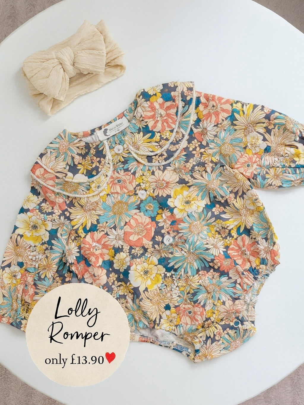 Lolly Romper £13.90 (available from size 0-3m)