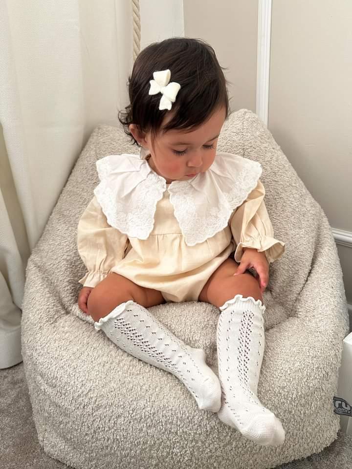 Aria Romper £14.50  (from size 0-3 m)