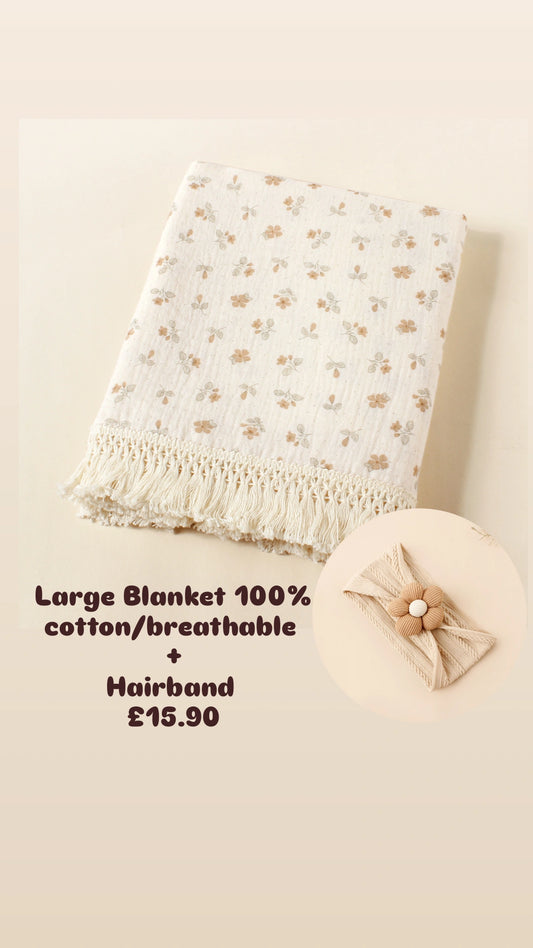 Combo Large towel/blanket + Accessory