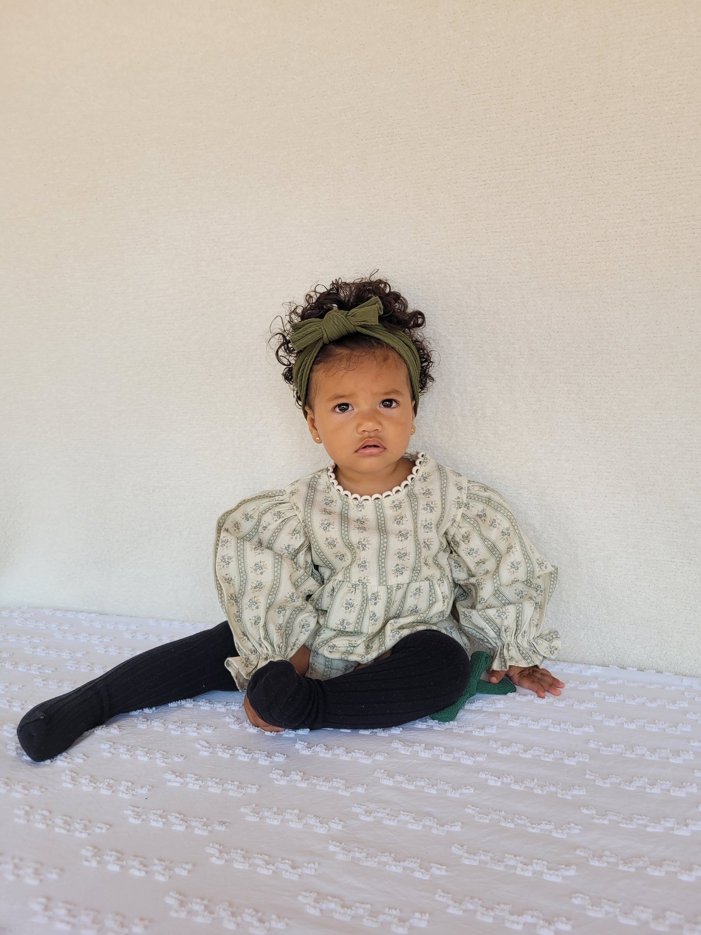 Della Romper (Jenny Bebe) (available from size 0-3m)