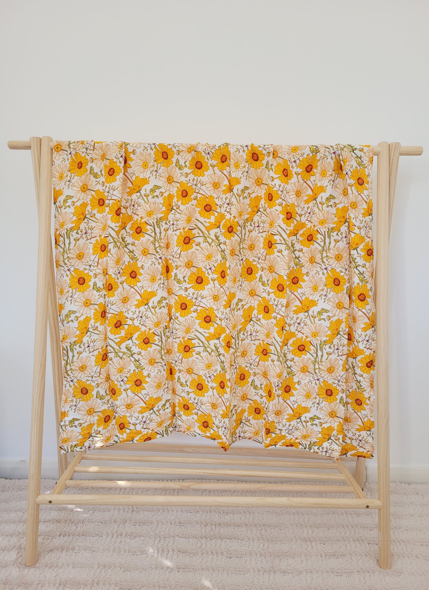 swaddle Large Floral Bamboo