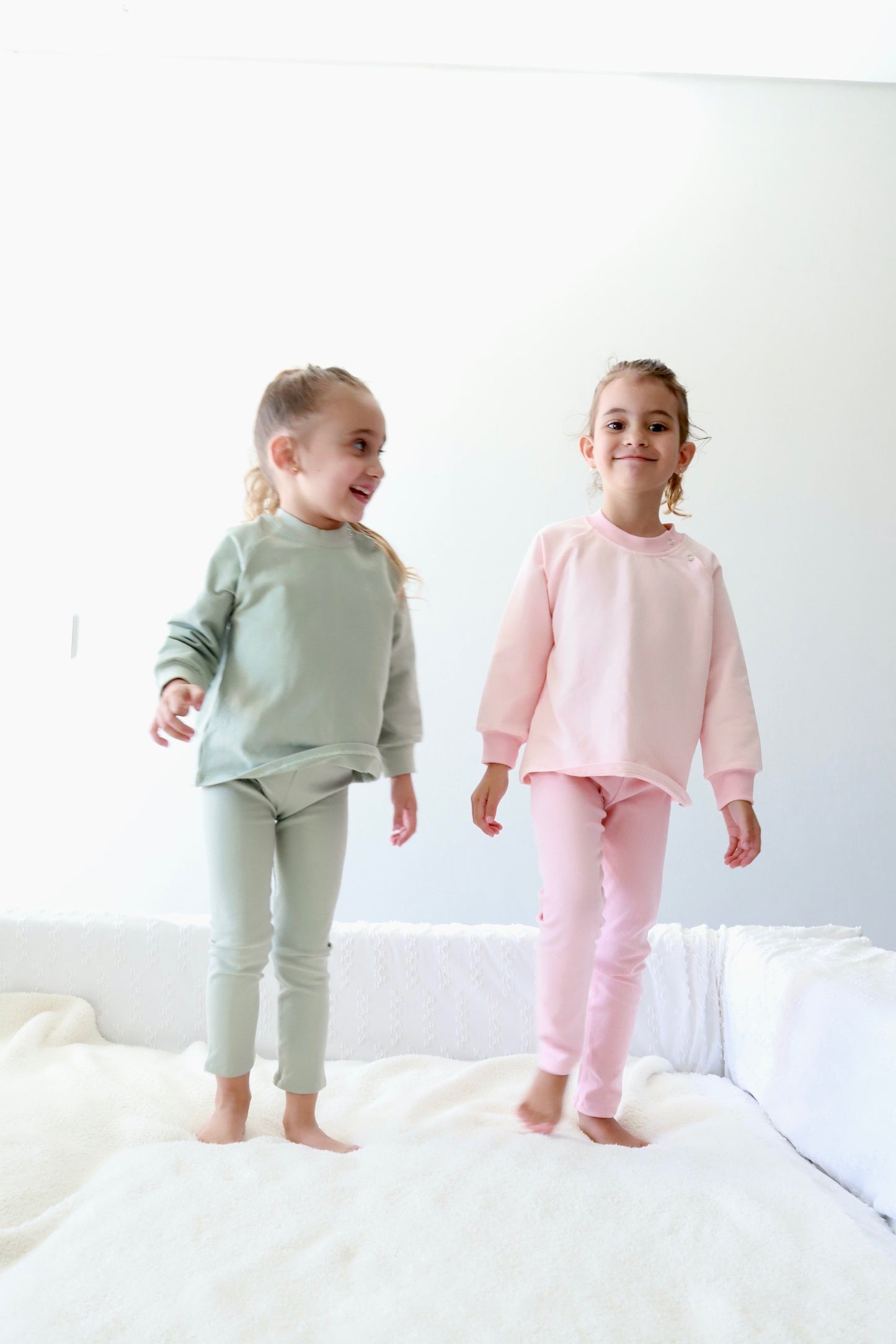 Cotton set ( oversized jumper + Ribbed leggings) pre order 2-3 weeks delivery time