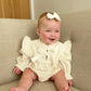 Celine  Romper (Jenny Bebe) Available From Size 0-3 m