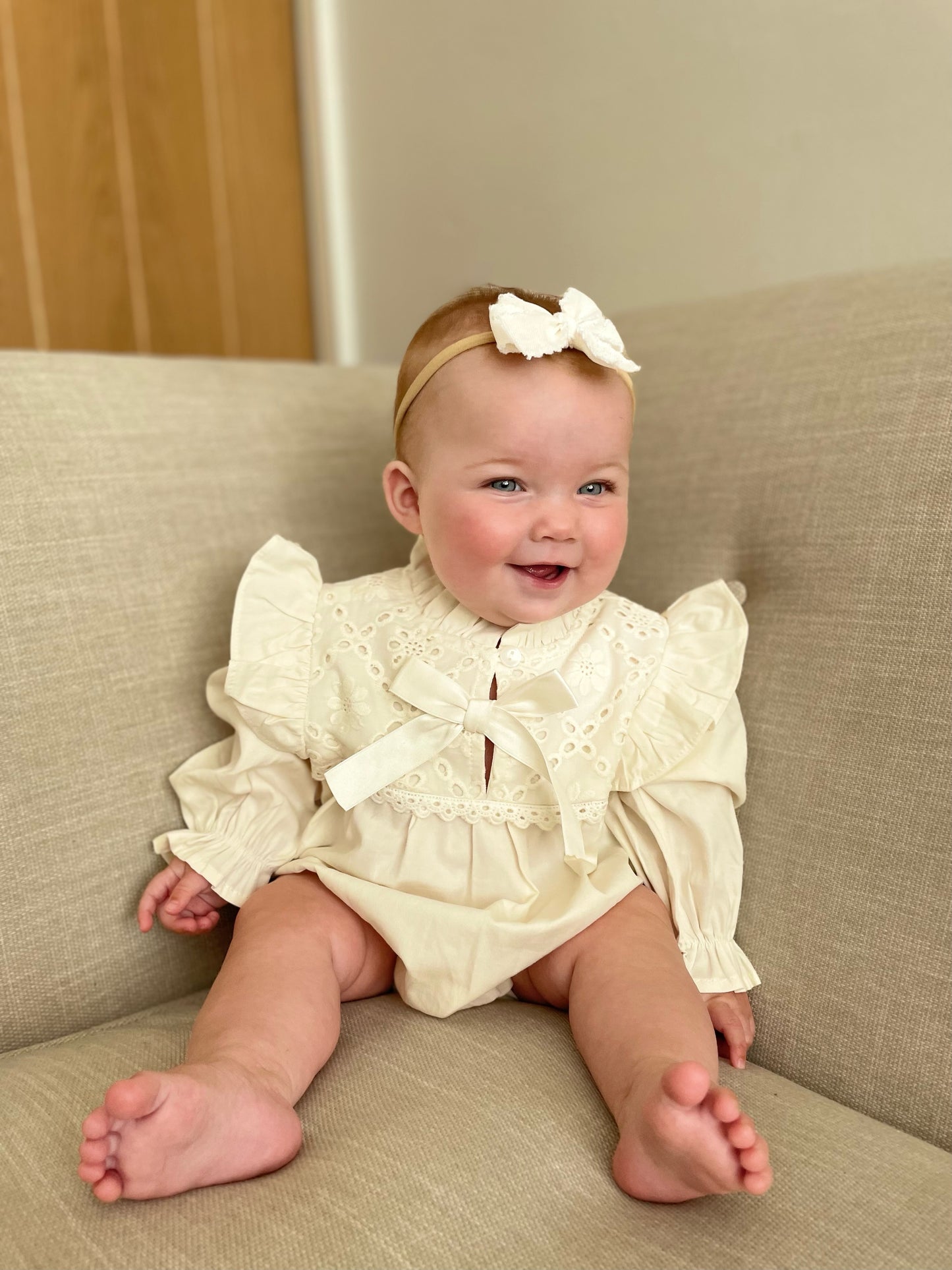 Celine  Romper (Jenny Bebe) Available From Size 0-3 m