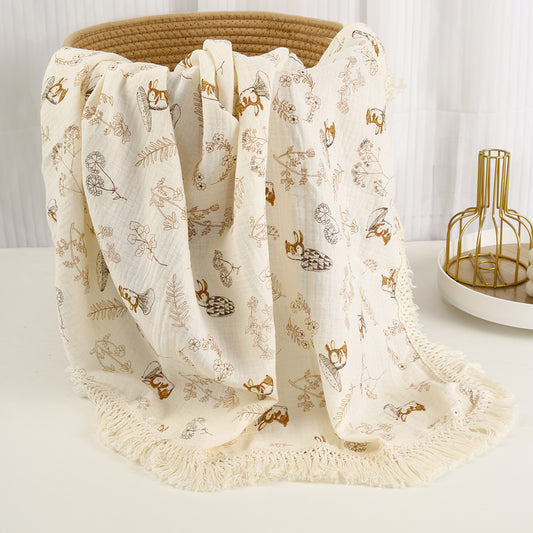 Large  towel/blanket 100% breathable cotton