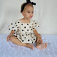 Dot Romper ( cames with matching hairband) - nunubebe