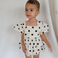 Dot Romper ( cames with matching hairband) - nunubebe