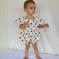 Dot Romper ( cames with matching hairband) - nunubebe