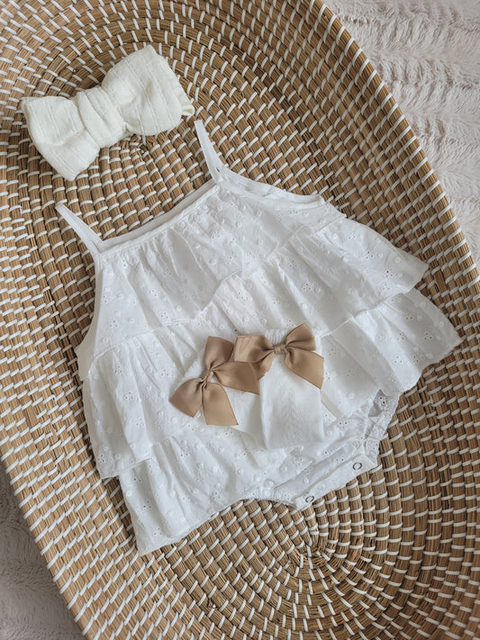 Gloria Romper (Jenny Bebe) Pre order at 5 working days delivery time (small inventory coming)