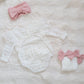 Pearl Romper ( from size 0-3 m)