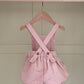 Pink Pinafore Dungaree