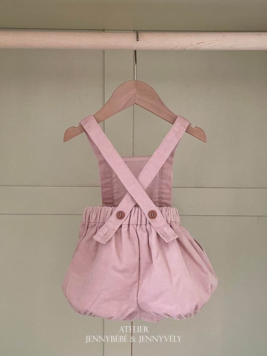 Pink Pinafore Dungaree