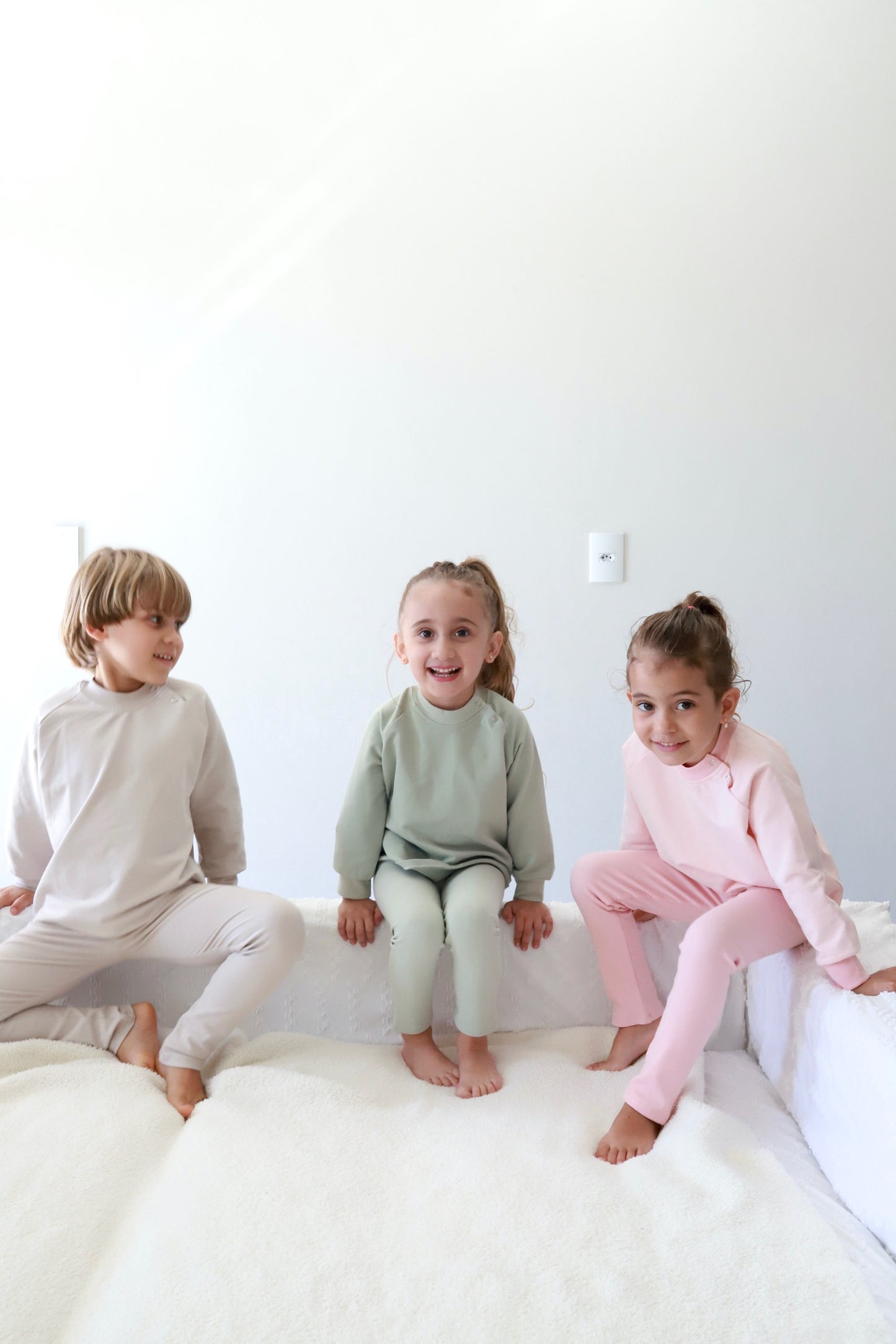 Cotton set ( oversized jumper + Ribbed leggings) pre order 2-3 weeks delivery time