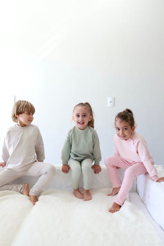 Cotton set ( oversized jumper + Ribbed leggings) pre order 2-3 weeks delivery time