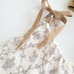 Latte Floral Romper