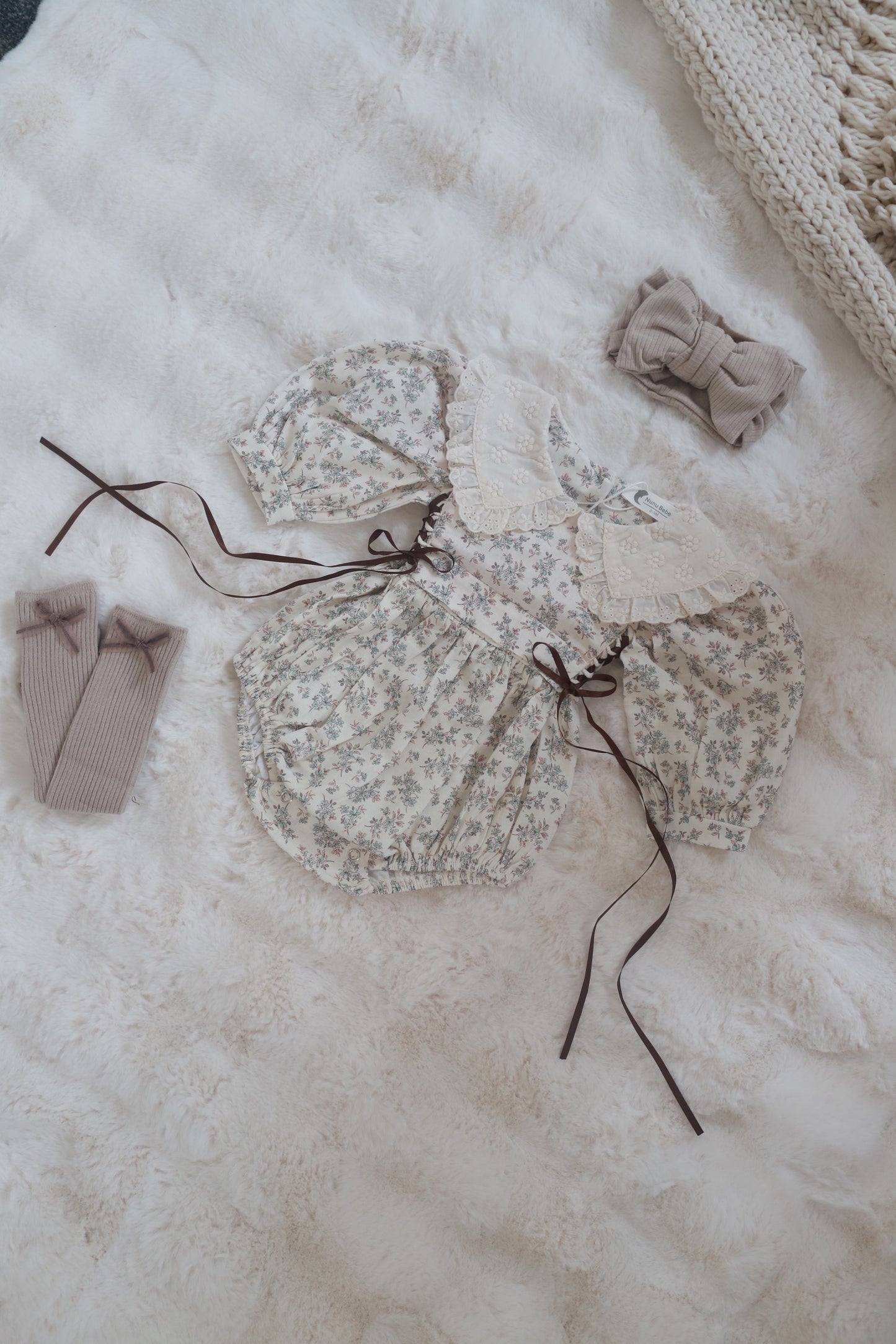 Mae Romper (Nunu Bebe original design) Romper only