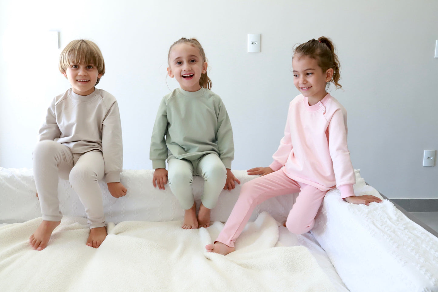 Cotton set ( oversized jumper + Ribbed leggings) pre order 2-3 weeks delivery time