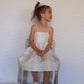 Pastel Rainbow Linen & Cotton Dress