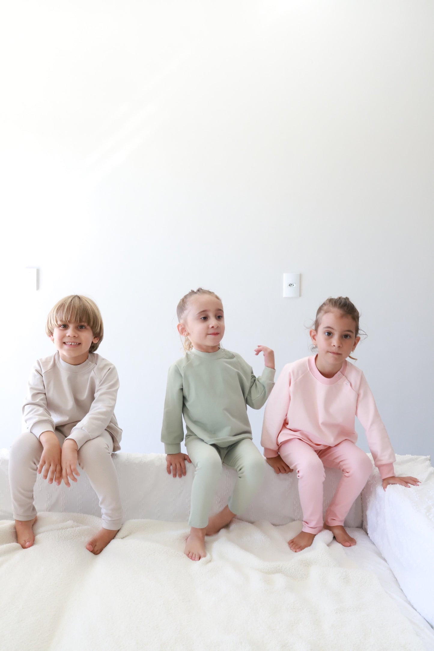 Cotton set ( oversized jumper + Ribbed leggings) pre order 2-3 weeks delivery time