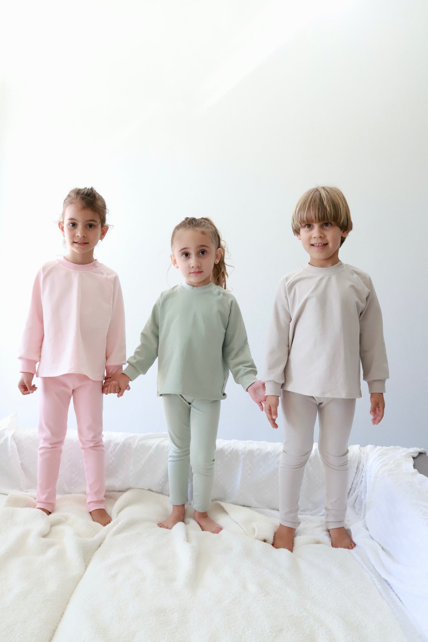 Cotton set ( oversized jumper + Ribbed leggings) pre order 2-3 weeks delivery time