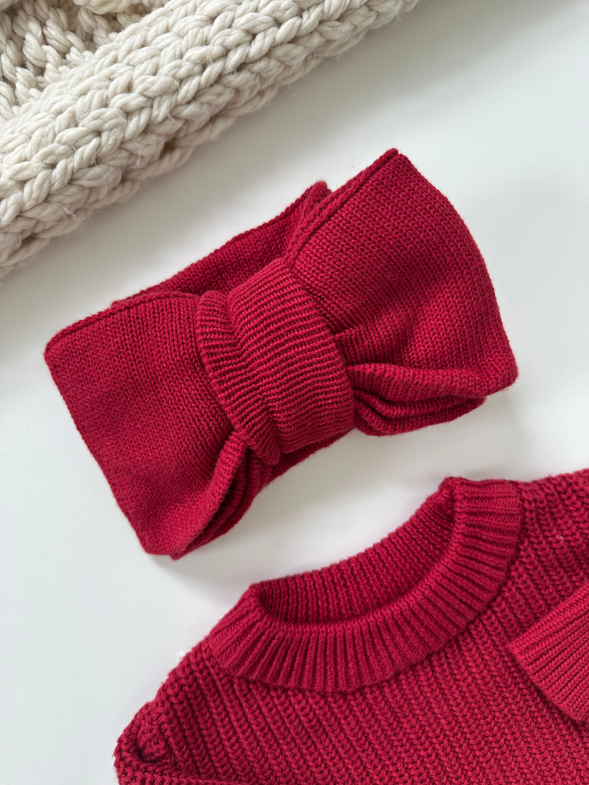 Ruby Knitted Newborn Set