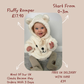 Fluffy Romper  (available from size 0-3m )