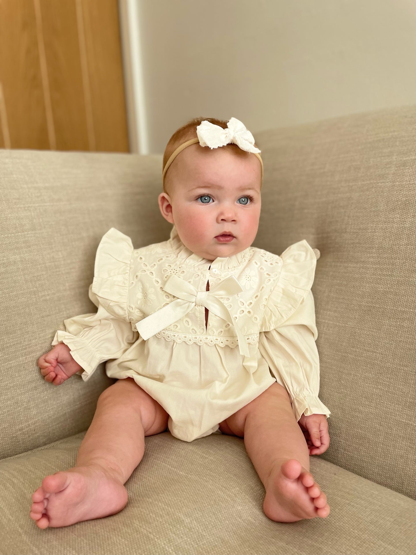 Celine  Romper (Jenny Bebe) Available From Size 0-3 m