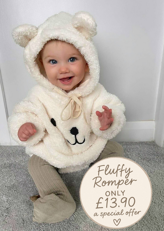 Fluffy Romper  ONLY £13.90 make sure to grab yours (once is gone is gone)