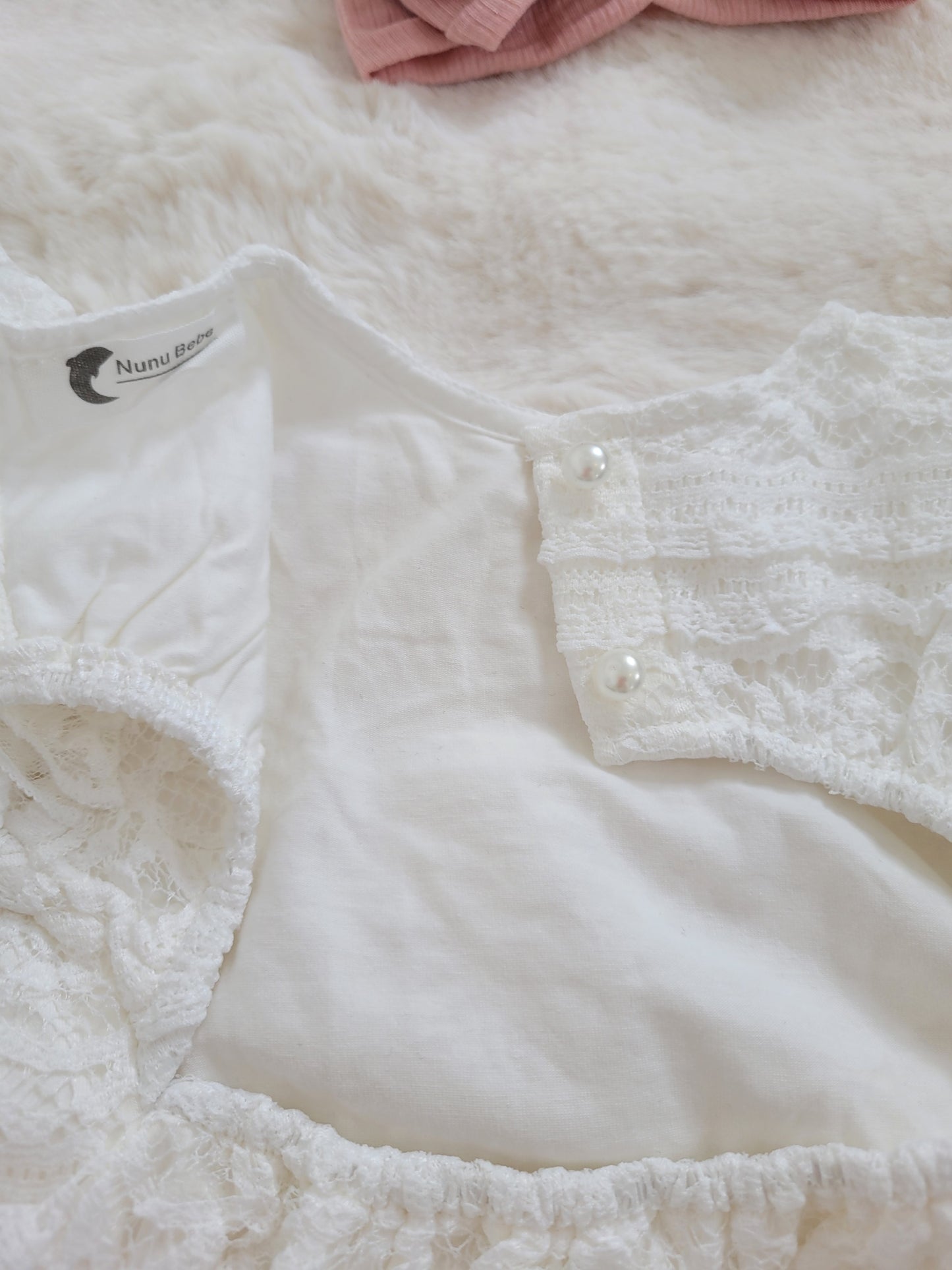 Pearl Romper ( from size 0-3 m)