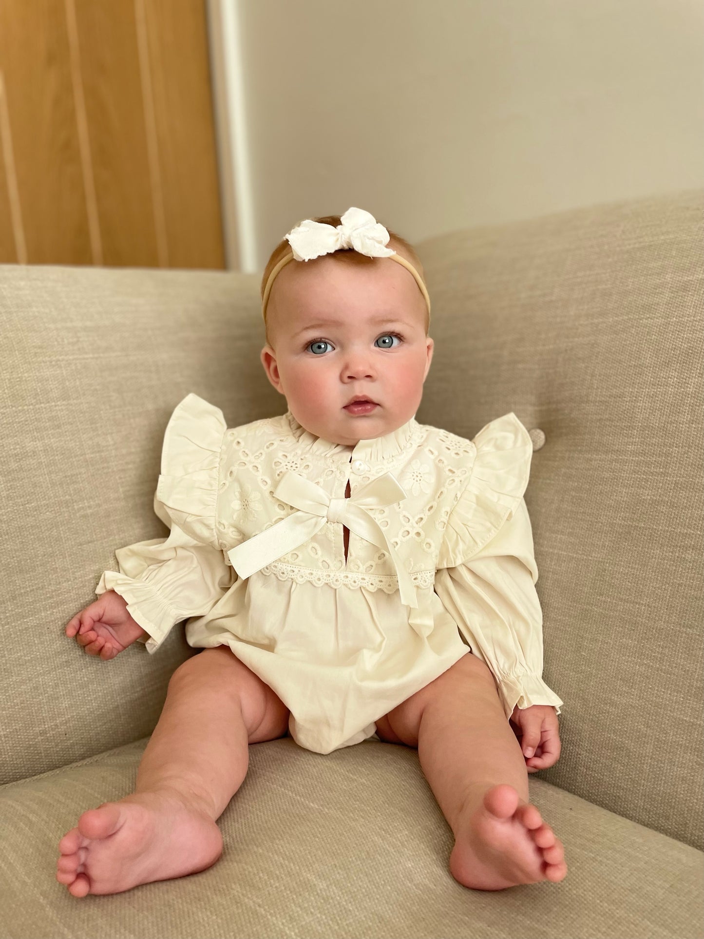 Celine  Romper (Jenny Bebe) Available From Size 0-3 m