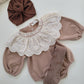 Maria BUNDLE (romper +tights +turban) as shown
