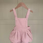 Pink Pinafore Dungaree