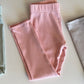 Cotton Ribbed leggings) pre order ( leggings only)