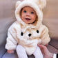 Fluffy Romper/ FROM £13.90  (available from size 0-3m )