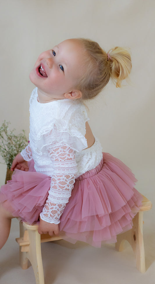 Pearl Romper ( from size 0-3 m)