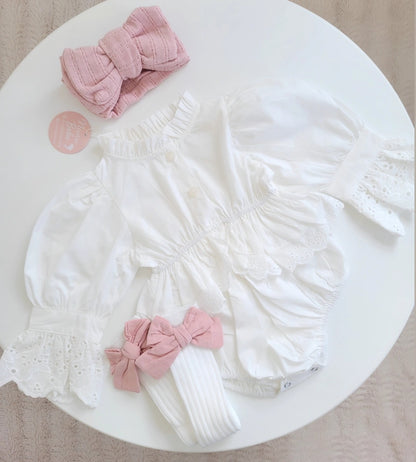 Anna Bundle - Romper, socks & hairband (save 10%)
