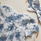 Blue Floral Romper
