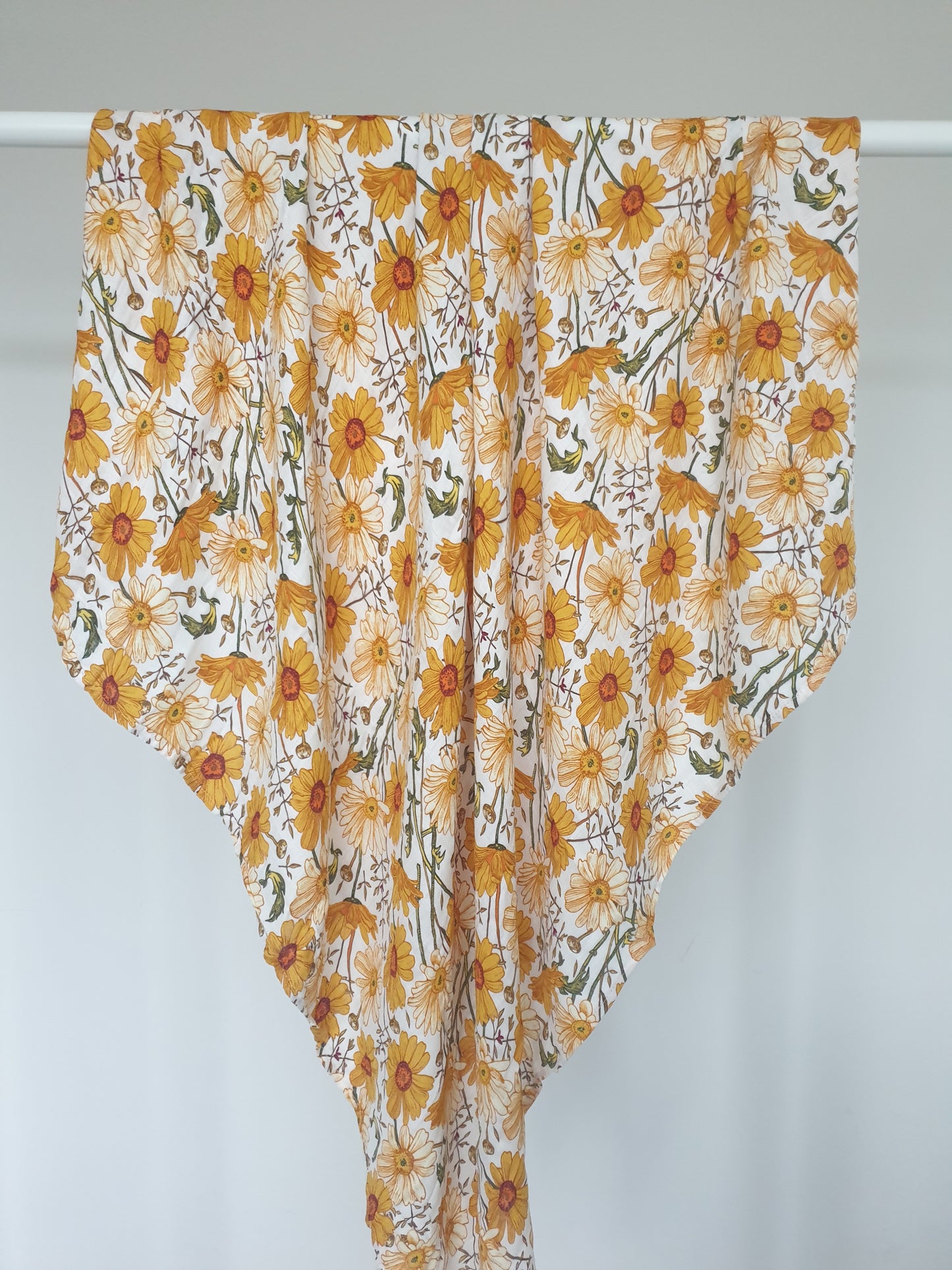 Large Floral Bamboo Swaddle