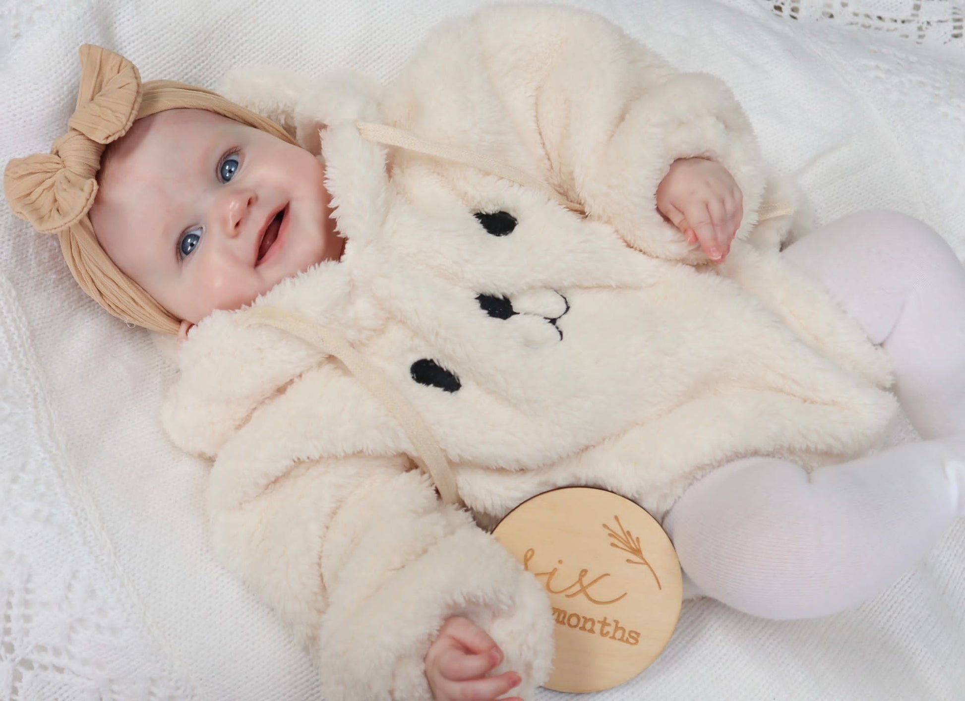 Fluffy Teddy Romper - nunubebe