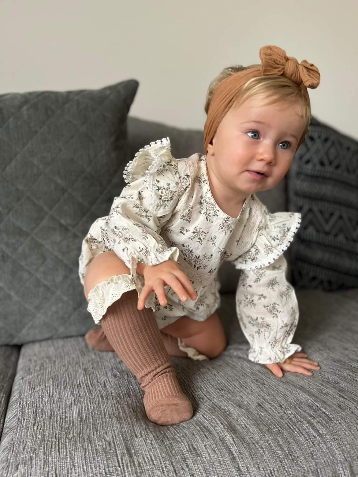Flora Romper - nunubebe