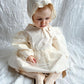 Marie Romper (cames with the bonnet ) pre order 1 to 2 weeks delivery time - nunubebe