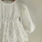 Marie Romper (cames with the bonnet ) pre order 1 to 2 weeks delivery time - nunubebe